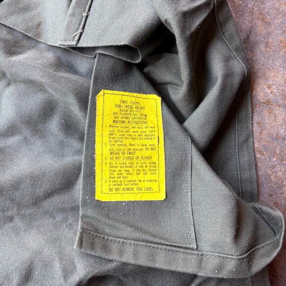 Vintage 60's OG-507 US Military Vietnam Shirt - Picture 6 of 7